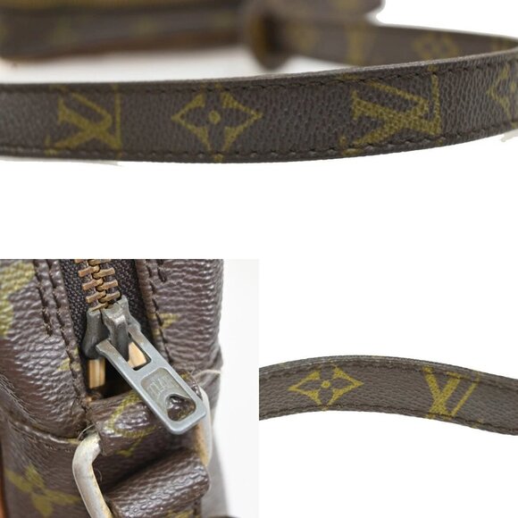 LOUIS VUITTON Petit Marceau Shoulder Bag Monogram Leather Brown - Picture 10 of 16